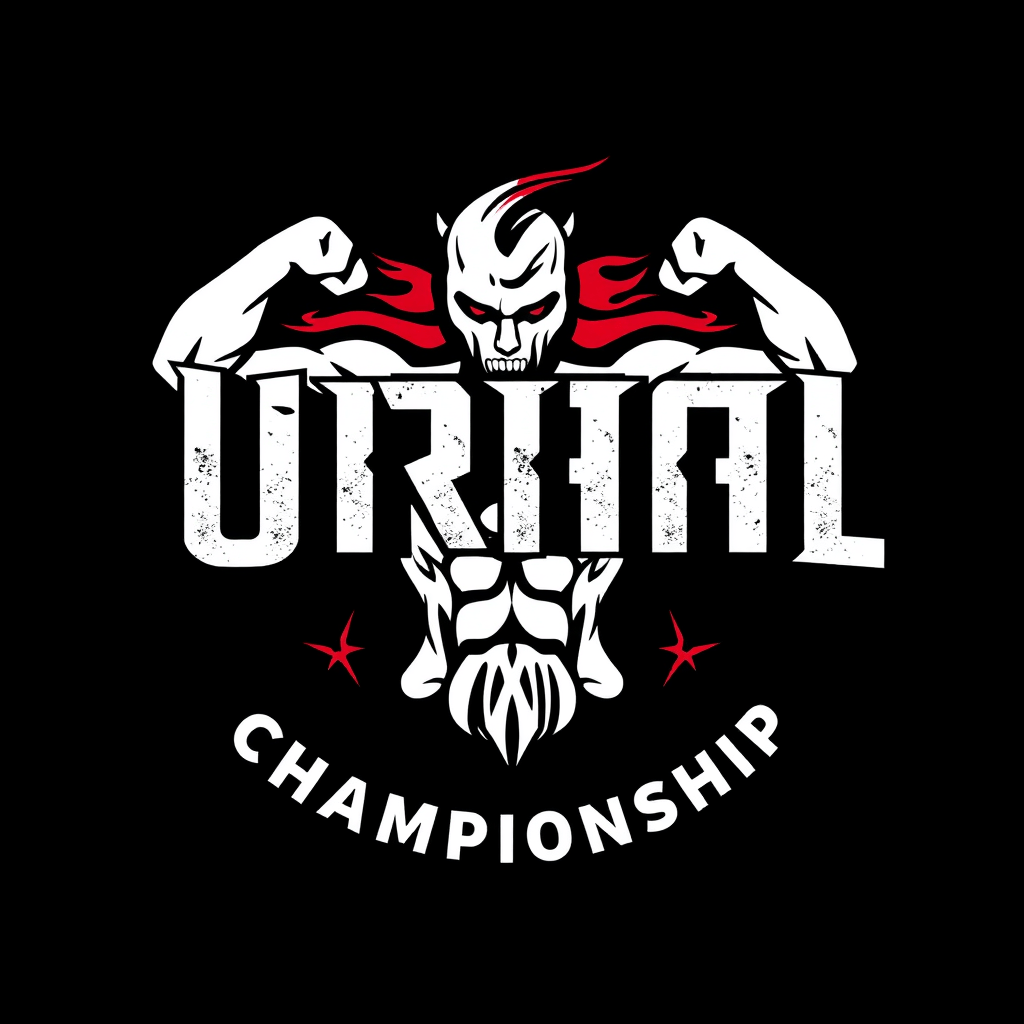 Brutal logo of the Ural MMA Championship