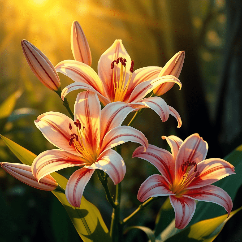 lilies.