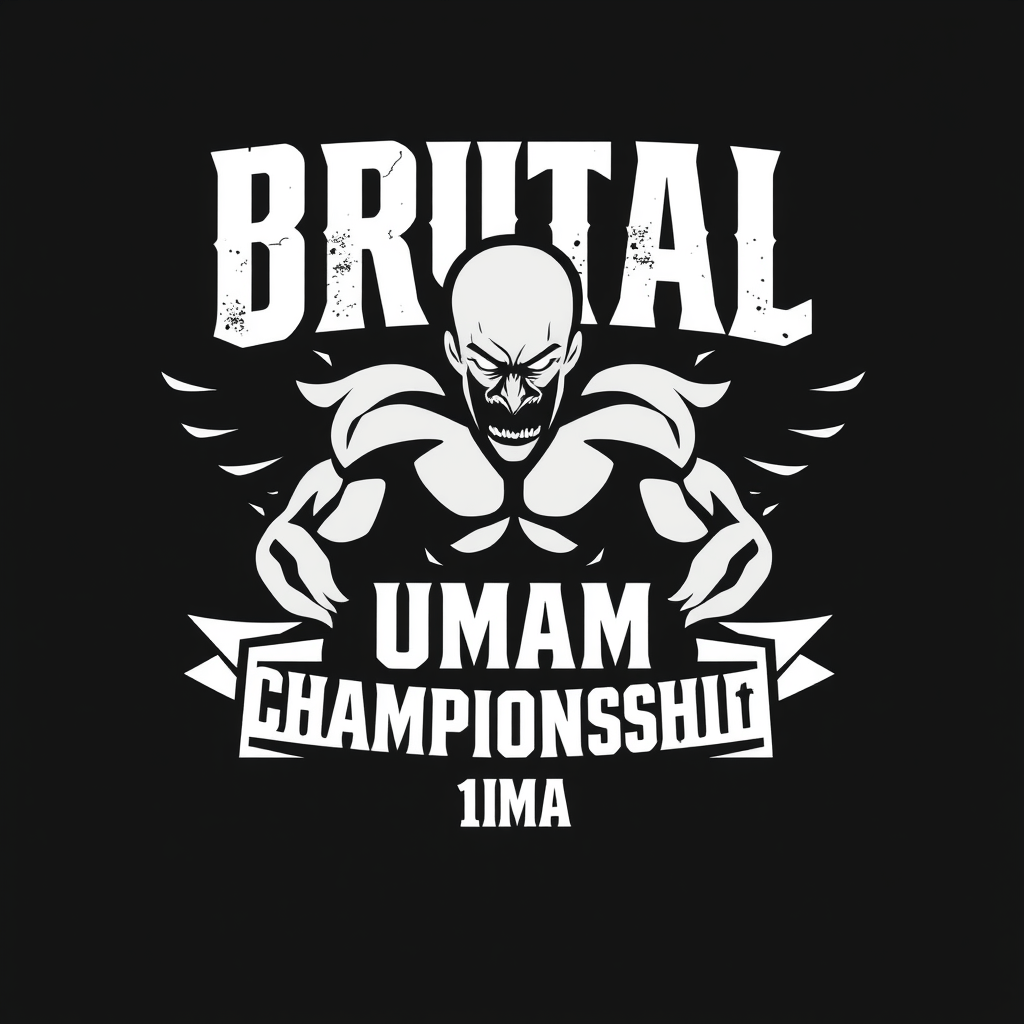 Brutal logo of the Ural MMA Championship