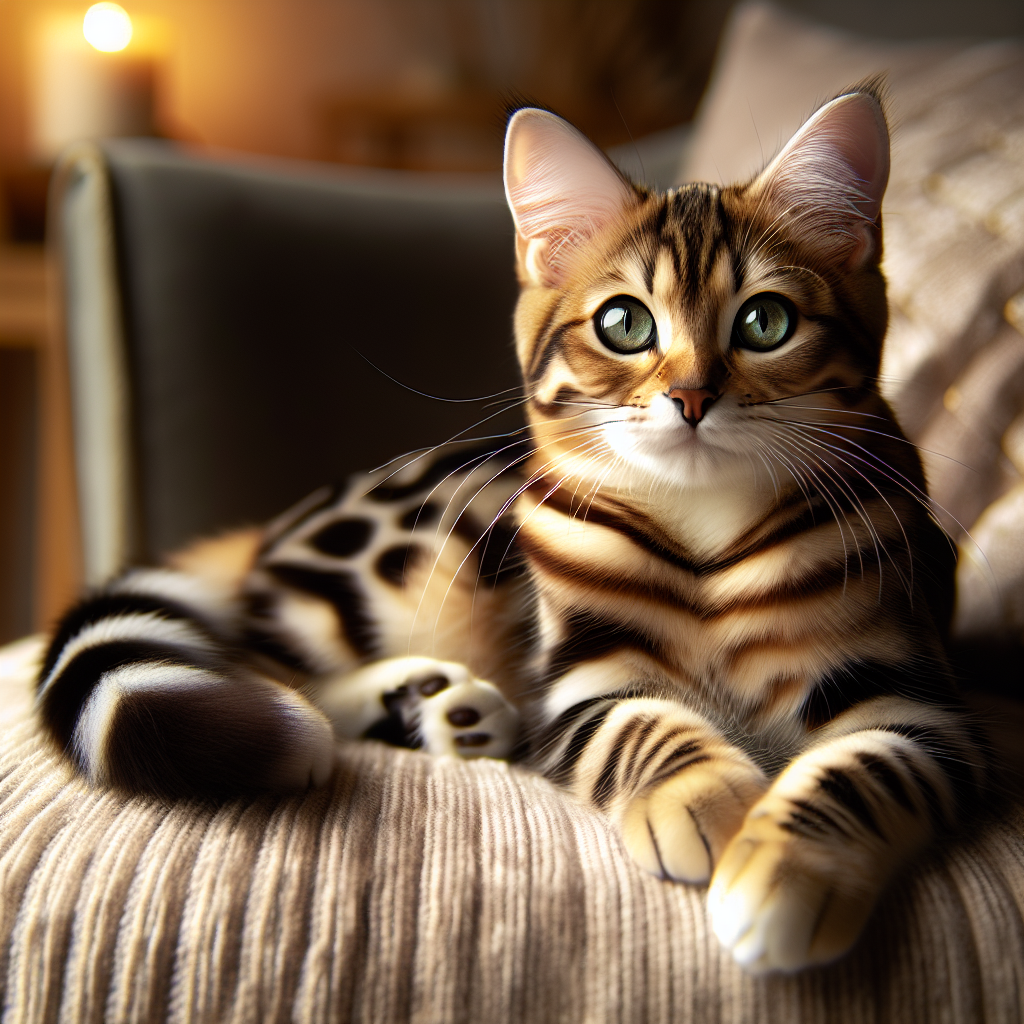 Красивая кошка