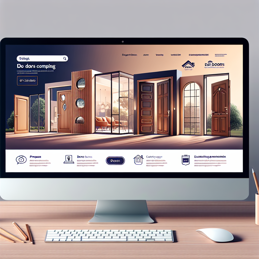 рекламный банер на сайт дверей профи доорс