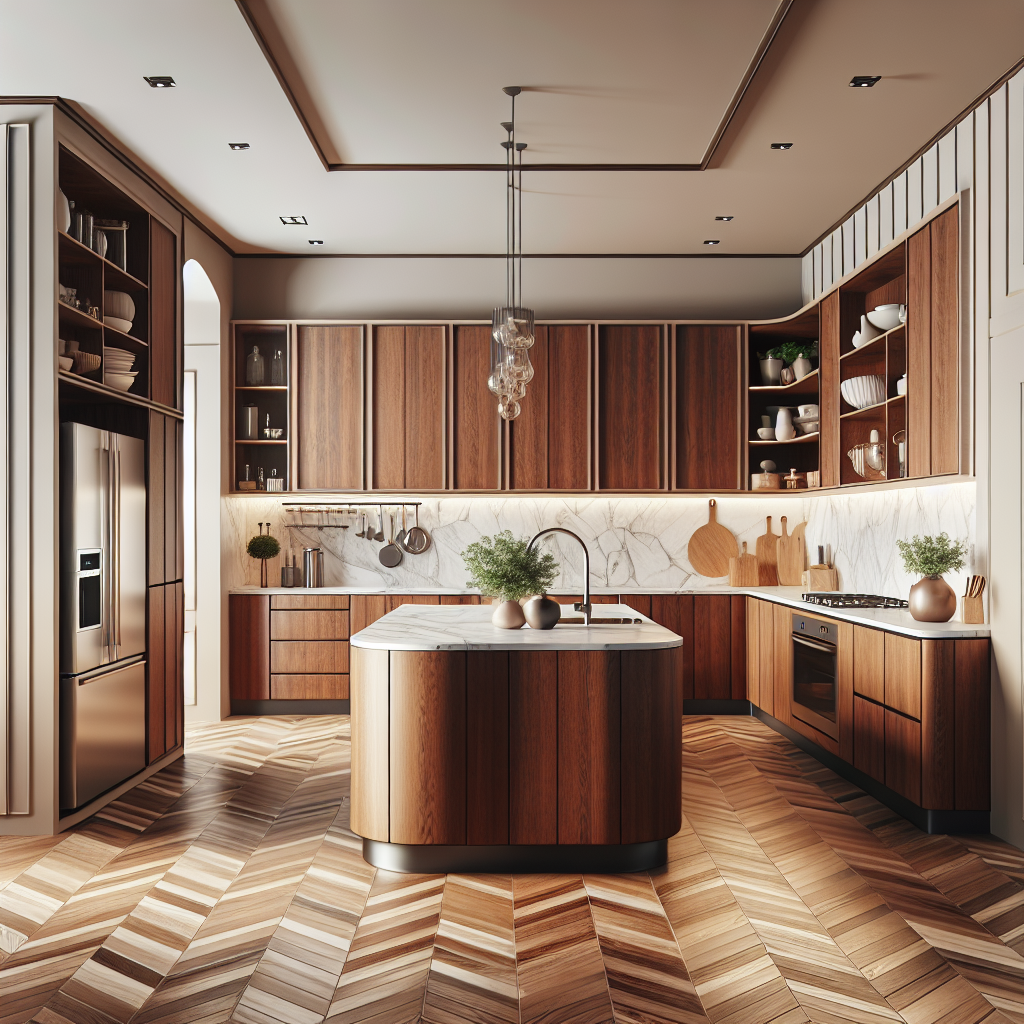 Придумай дизайн интерьер для кухни