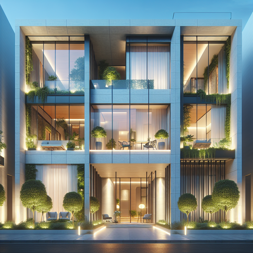 придумай дизайн фасада