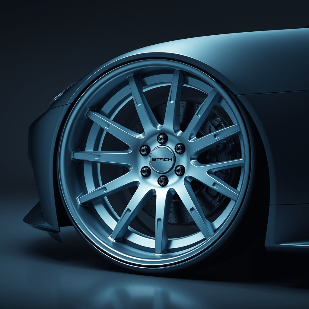 need to create create a logo minimalism powder coating of car rims