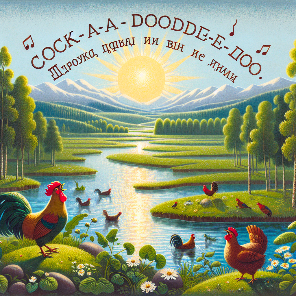 Кукареку я на реку Кукареку я на реку