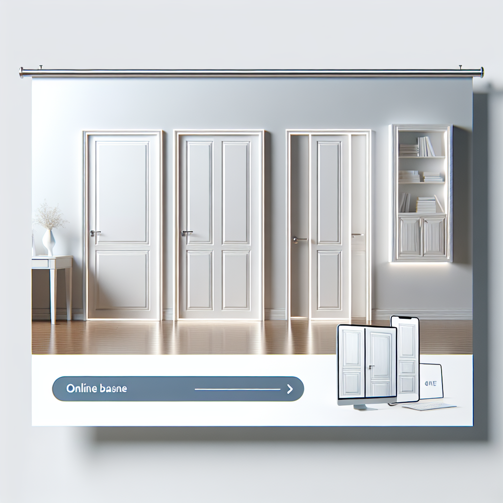 рекламный банер на сайт дверей профи доорс белые современные двери