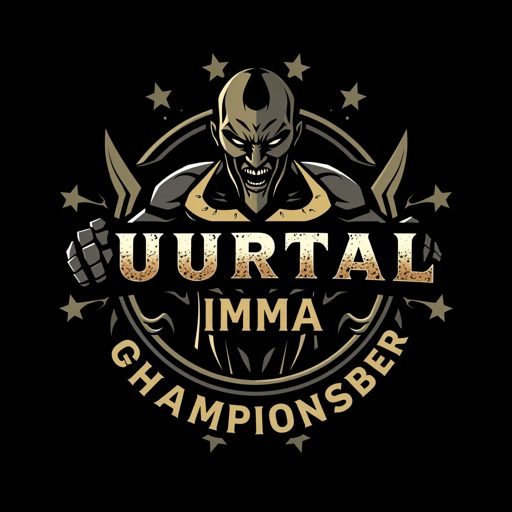 Brutal logo of the Ural MMA Championship