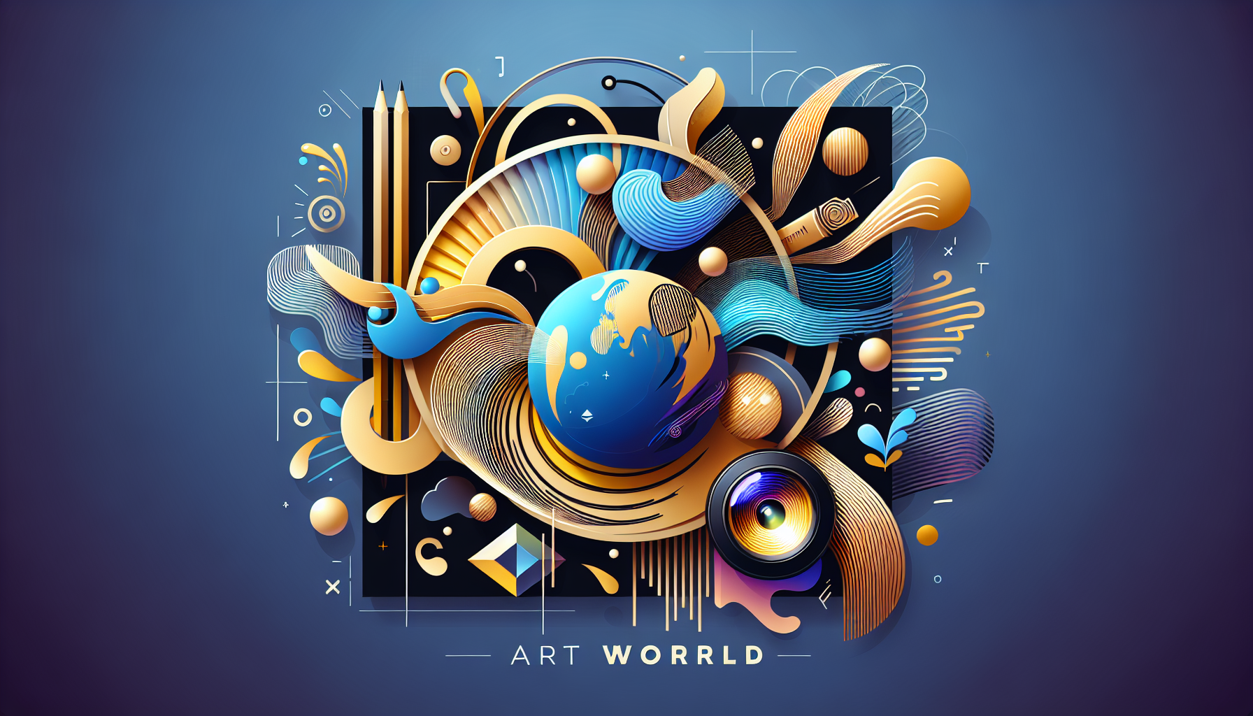 Промпт для создания логотипа «МИР ИСКУССТВА-ART WORLD»
Концепция логотипа:
Создать современный, динамичный логотип для международной выставки изобразительного и декоративно-прикладного искусства, фотографии и фотографики «МИР ИСКУССТВА-ART WORLD», отражающий многогранность и глобальность искусства.

Основные требования:

Логотип должен быть абстрактным, без текстового наполнения

Дизайн должен символизировать синтез различных видов искусства

Композиция должна быть динамичной и современной

Фон должен подчеркивать международный характер выставки

Визуальные элементы:

Абстрактные формы, напоминающие мазки кисти и разбрызгиватели краски

Геометрические фигуры, символизирующие различные виды искусства

Плавные линии, создающие эффект движения и трансформации

Элементы, ассоциирующиеся с фотообъективами и линзами

Мягкие градиенты цветов, переходящие друг в друга

Цветовая палитра:

Основные цвета: глубокий синий (символизирует мир), золотой (символизирует искусство)

Акценты: пастельные оттенки для создания эффекта глубины

Металлизированные элементы для придания премиальности

Требования к фону:

Модный, современный фон в стиле неонового градиента

Мягкие переливы от темно-синего к фиолетовому

Легкие блики, создающие эффект подсветки

Минималистичный, не отвлекающий от основного логотипа

Вдохновение другими логотипами:

Логотип Tate Modern — минималистичный, современный подход

Эмблема Венецианской биеннале — элегантность и международная направленность

Логотип MoMA — геометрическая четкость и культурная значимость

Дизайн премии Lucie — премиальность и связь с фотографией

Логотип Biennale of Contemporary Art — динамичность и глобальность

Технические требования:

Логотип должен быть векторизированным

Дизайн должен хорошо масштабироваться

Композиция должна оставаться читаемой в маленьком размере

Все элементы должны быть четко проработанными

Дополнительные пожелания:

Добавить еле заметные “звездные” элементы как символ успеха

Включить динамичные линии, создающие эффект движения

Использовать мягкие переходы между элементами

Создать ощущение глубины и объема без излишней перегруженности