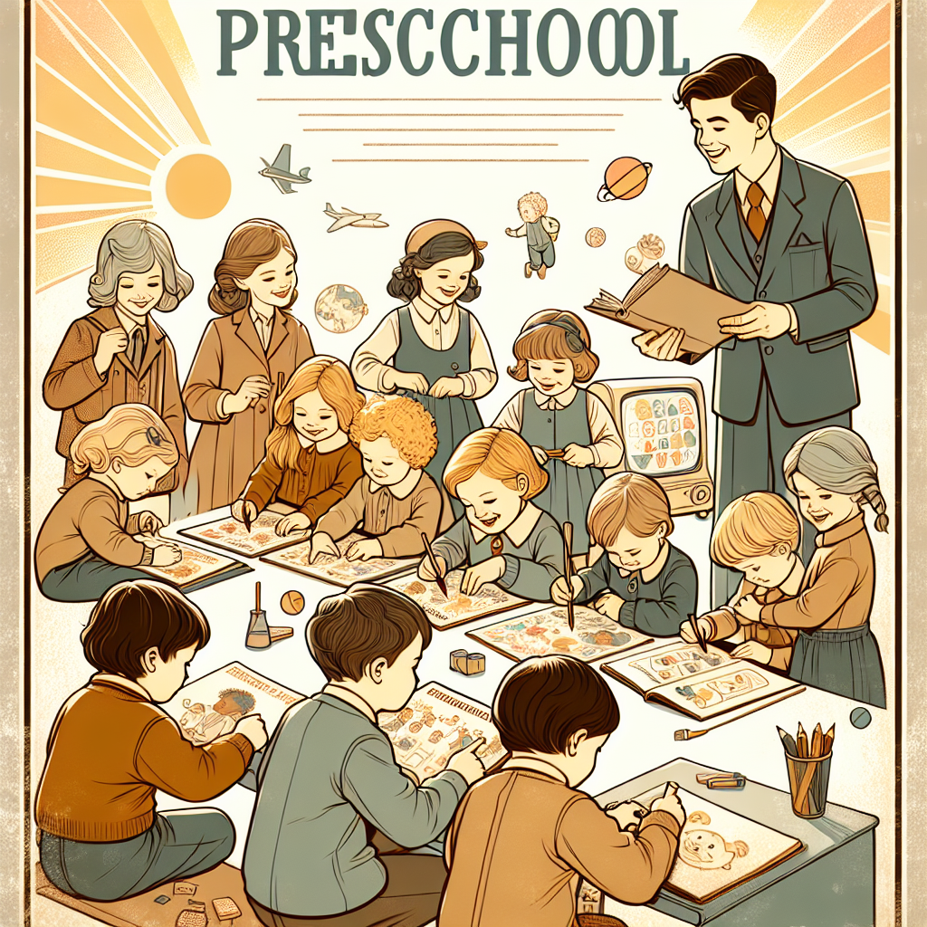 создай рекламный банер , размером А4 для образовательной подготовки к школе .Дети в форме Академиков учатся ,улыбаются и решают задачи. это должно цеплять взгляд